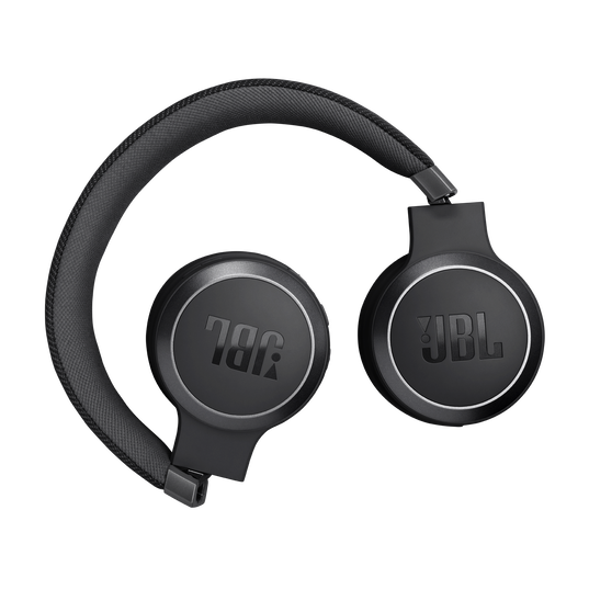 JBL Live 670NC - Black - Wireless On-Ear Headphones with True Adaptive Noise Cancelling - Detailshot 4